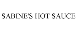 SABINE'S HOT SAUCE trademark