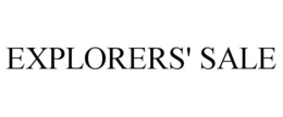 EXPLORERS' SALE trademark