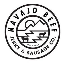NAVAJO BEEF JERKY & SAUSAGE CO. SINCE 2019 trademark