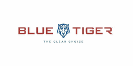 BLUE TIGER THE CLEAR CHOICE trademark