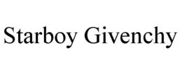 STARBOY GIVENCHY trademark