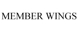 MEMBER WINGS trademark