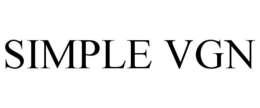 SIMPLE VGN trademark