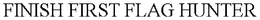 FINISH FIRST FLAG HUNTER trademark