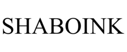 SHABOINK trademark