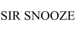 SIR SNOOZE trademark
