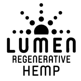 LUMEN REGENERATIVE HEMP trademark