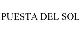 PUESTA DEL SOL trademark