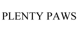 PLENTY PAWS trademark