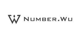 W NUMBER. WU trademark