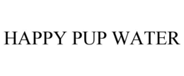 HAPPY PUP WATER trademark