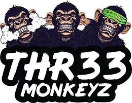 THR33 MONKEYZ trademark