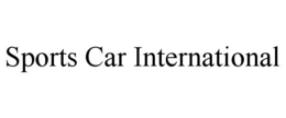 SPORTS CAR INTERNATIONAL trademark