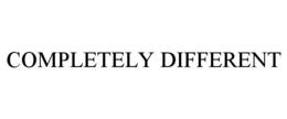 COMPLETELY DIFFERENT trademark