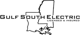 GULF SOUTH ELECTRIC LICENSED & INSURED trademark