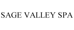 SAGE VALLEY SPA trademark