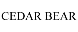 CEDAR BEAR trademark
