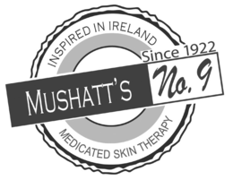 INSPIRED IN IRELAND SINCE 1922 MUSHATT'S NO. 9 MEDICATED SKIN THERAPY trademark