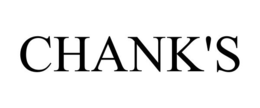 CHANK'S trademark