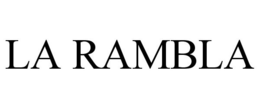 LA RAMBLA trademark