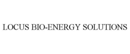 LOCUS BIO-ENERGY SOLUTIONS trademark