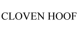 CLOVEN HOOF trademark