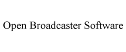OPEN BROADCASTER SOFTWARE trademark