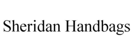 SHERIDAN HANDBAGS trademark