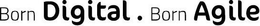 BORN DIGITAL. BORN AGILE trademark