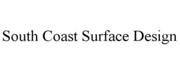 SOUTH COAST SURFACE DESIGN trademark