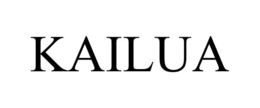 KAILUA trademark
