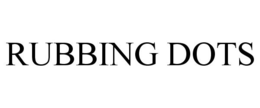 RUBBING DOTS trademark