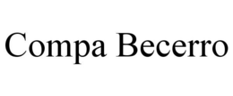COMPA BECERRO trademark