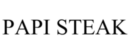 PAPI STEAK trademark