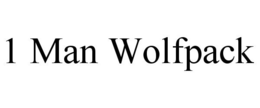 1 MAN WOLFPACK trademark