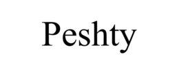 PESHTY trademark