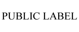 PUBLIC LABEL trademark
