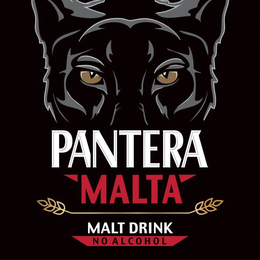 PANTERA MALTA MALT DRINK NO ALCOHOL trademark