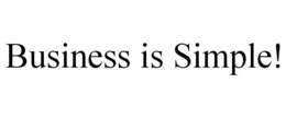 BUSINESS IS SIMPLE! trademark