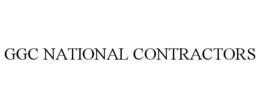 GGC NATIONAL CONTRACTORS trademark