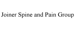 JOINER SPINE AND PAIN GROUP trademark