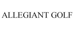 ALLEGIANT GOLF trademark
