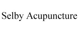 SELBY ACUPUNCTURE trademark