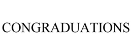 CONGRADUATIONS trademark