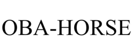OBA-HORSE trademark