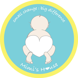 SMALL CHANGE: BIG DIFFERENCE MIMI'S HOUSE trademark
