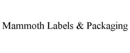 MAMMOTH LABELS & PACKAGING trademark