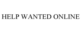 HELP WANTED ONLINE trademark