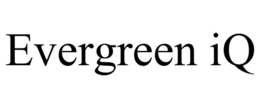 EVERGREEN IQ trademark