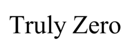 TRULY ZERO trademark